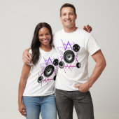 T-shirt Techno Sound Haut-parleur EDM Dance Floor Fun Tee (Unisexe)