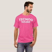 T-shirt Techno Squad Techno Music Edm Rave Correspondance (Devant entier)