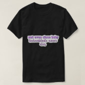 T-shirt Technoblade Citation technoblade ne meurt jamais (Design devant)
