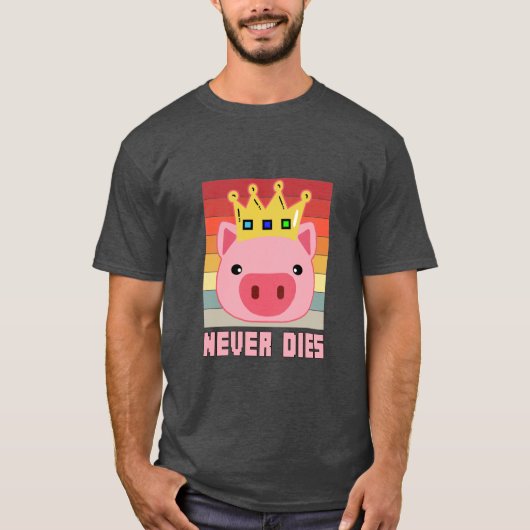 T-shirt Technoblade ne meurt jamais (Devant)