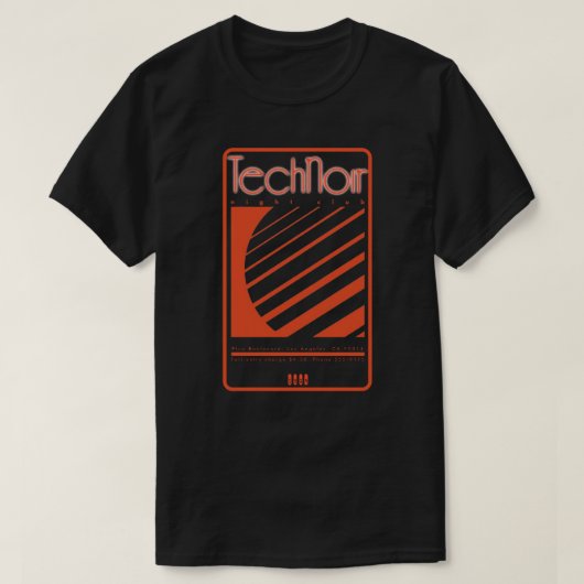 T-shirt TechNoir (Design devant)