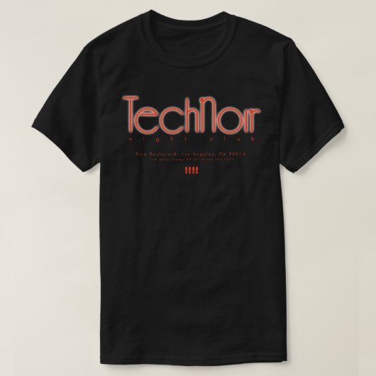 T-shirt TechNoir (Design devant)