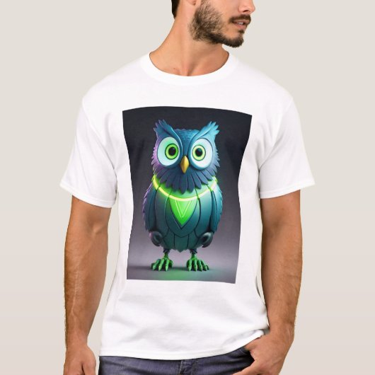 T-shirt Technological Owl (Devant)