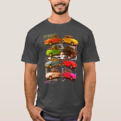 T-shirt Technologie classique Fiat 500 (Devant)