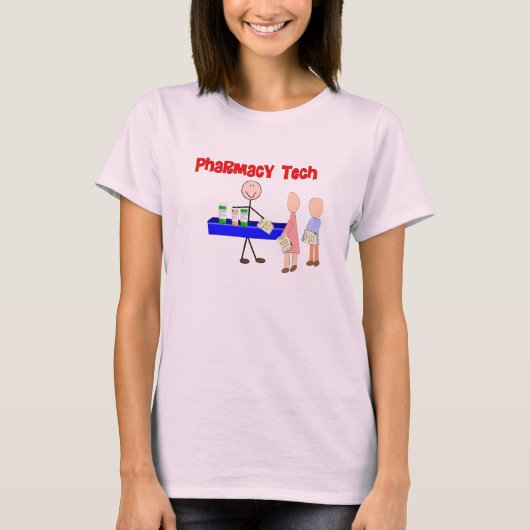 T-shirt Technologie de la pharmacie Cadeaux de design Pers (Devant)