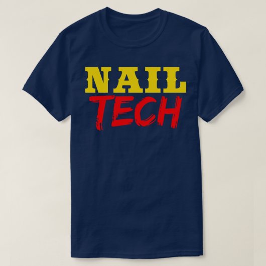 T-shirt Technologie de l'ongle (Design devant)