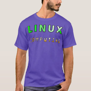 T-shirt Technologie de mécanique informatique de Linu OS