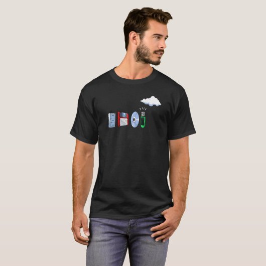 T-shirt Technologie de programmation informatique de codag (Devant entier)