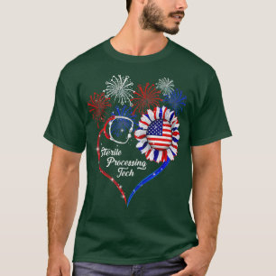 T-shirt Technologie de traitement stérile patriotique 4 ju