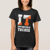 T-shirt Technologie invincible Programmeur Informatique Te (Devant)
