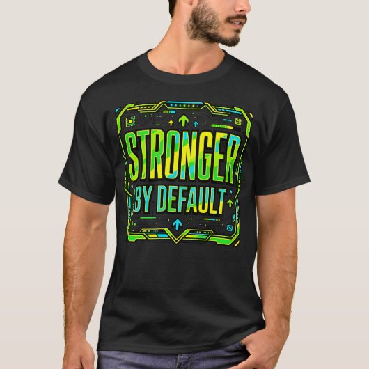 T-shirt Technologie Plus Forte Par Défaut (Devant)