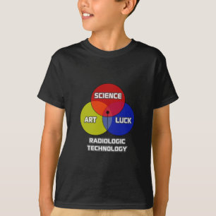 T-shirt Technologie radiologique .. Science Art Luck