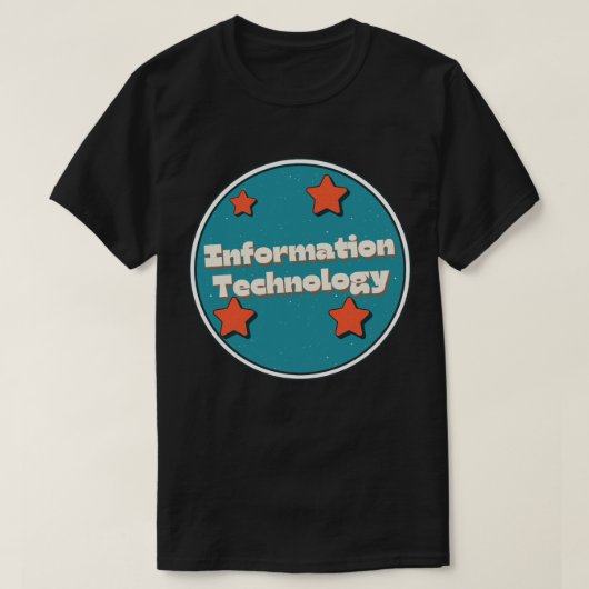 T-shirt Technologies de l'information (Design devant)