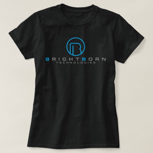 T-shirt Technologies noires orphelines de Brightborn (Design devant)