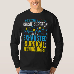 T-shirt Technologue chirurgical Surgery Tech Scrub