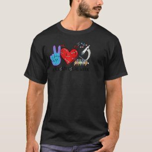 T-shirt Technologue de la semaine Peach Love Lab