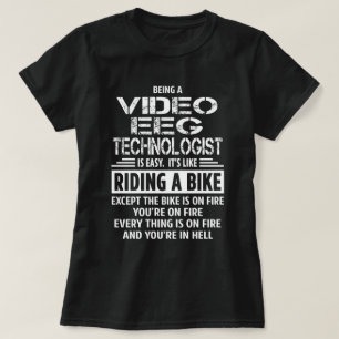 T-shirt Technologue de l'EEG vidéo