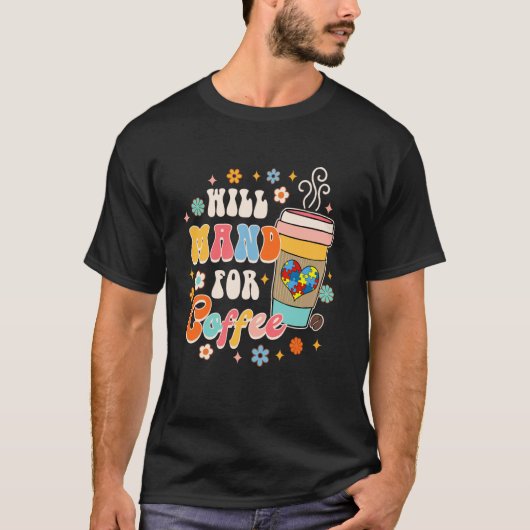 T-shirt Technologue du comportement enseignant ABA SPED au (Devant)