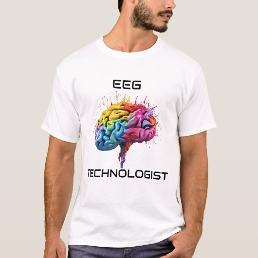 T-shirt TECHNOLOGUE EEG (Devant)