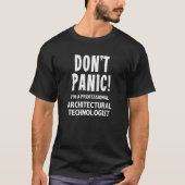 T-shirt Technologue en architecture (Devant)