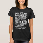 T-shirt Technologue en médecine nucléaire (Devant)