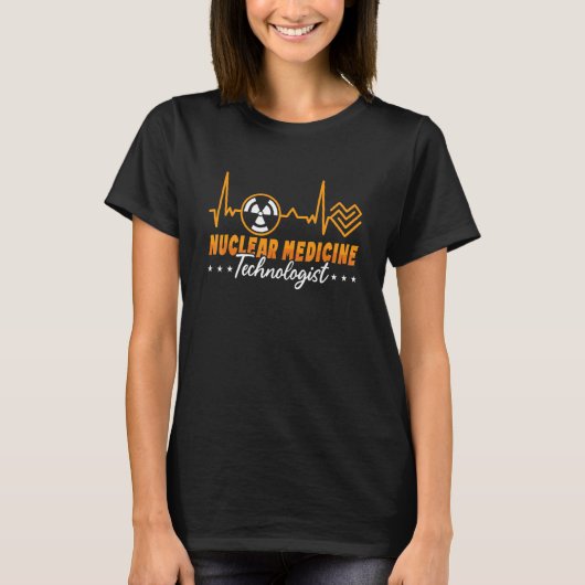 T-shirt Technologue en médecine nucléaire Xray Tech Rad Te (Devant)