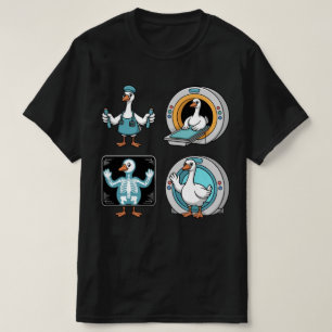 T-shirt Technologue en radiologie Silly Goose , drôle de r