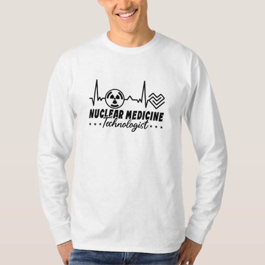 T-shirt Technologue en radiologie Xray en médecine nucléai (Devant)