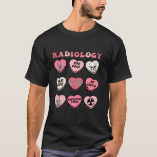 T-shirt Technologue en radiologie Xray Tech Candy Heart Va