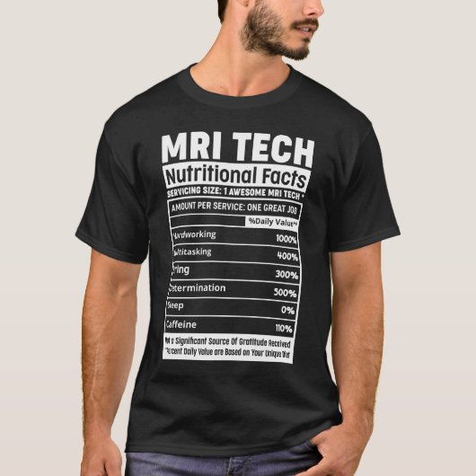 T-shirt Technologue IRM Radiologie Technique Résonance mag (Devant)