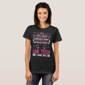 T-shirt Technologue Médicale Technologue Technique (Devant entier)