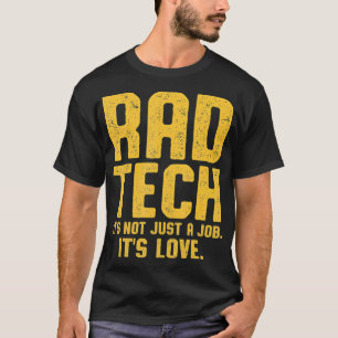 T-shirt Technologue radiologique Rad Tech Love Radiologie 