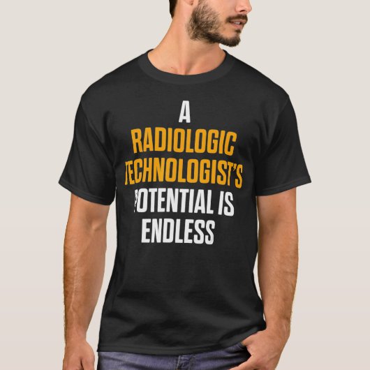 T-shirt Technologue radiologique Rad Tech Potentiel Radiol (Devant)