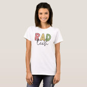 T-shirt Technologue radiologique Rad Tech Radiologie (Devant entier)