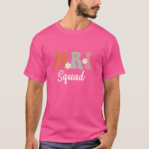 T-shirt Technologue rétro Super IRM Squad Radiologie IRM