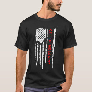 T-shirt Technologue TC 4 juillet Drapeau américain