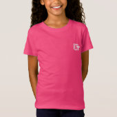 T-Shirt Technovation Waves Change tee pour les filles (Devant)