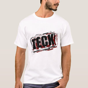 T-shirt Teck grunge