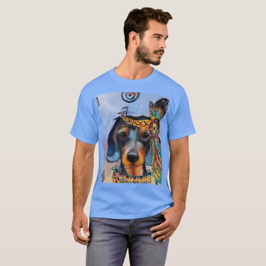 T-SHIRT TECKEL (Devant entier)