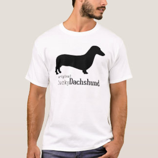 T-shirt Teckel chanceux original