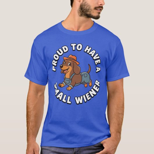 T-shirt Teckel chien saucisson (Devant)