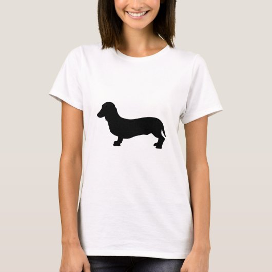 T-shirt Teckel de chien (Devant)