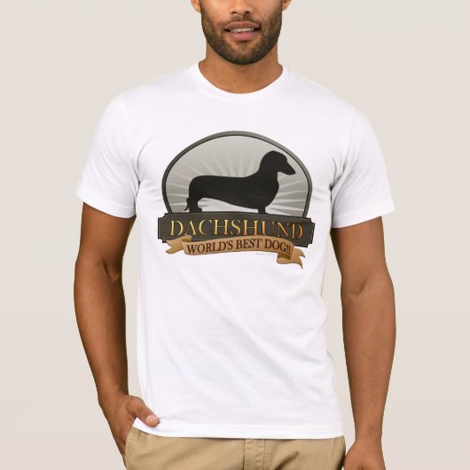 T-shirt Teckel [lisse] (Devant)