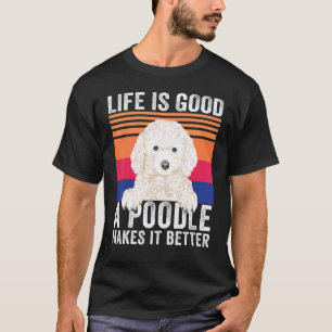 T-shirt Teckels Rends Votre Vie Bonne Vintage