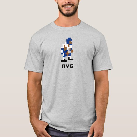 T-shirt Tecmo Bowl - New York (Devant)