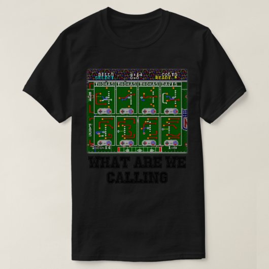 T-shirt Tecmo Super Bowl Lecture (Design devant)