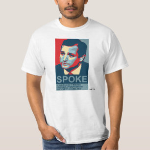 T-shirt Ted Cruz a parlé, de vieilles couleurs