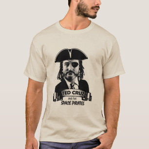 T-shirt Ted Cruz et les pirates de l'espace