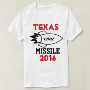 T-shirt Ted Cruz pour le président 2016. Missile de