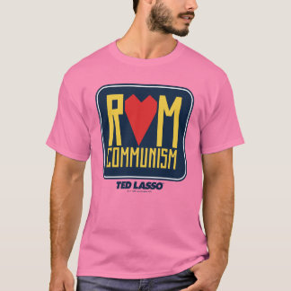 T-shirt Ted Lasso | Graphique du communisme rom